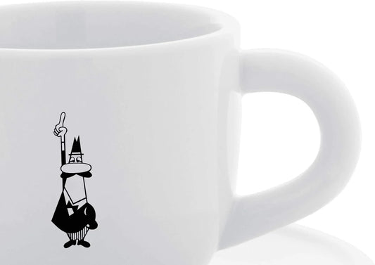 Bialetti Cups Porcelain Coffee Cup, White